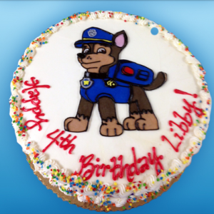 PAW PATROL CHASE CUSTOM CHARACTER KIDS TV SHOW BIRTHDAY CAKE IN CHICAGO