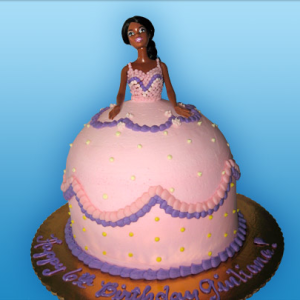 BARBIE DRESS 3D CAKE IN CHICAGO